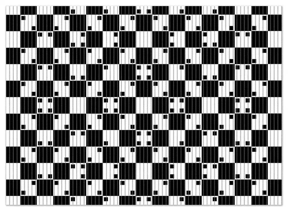 Letzte Chance Duschmatte Optische Täuschung - Illusion - schwarz weiß II 70 x 50 cm