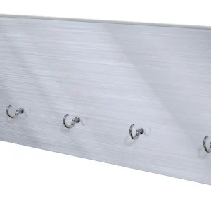 Bestseller Wandgarderobe aus Glas Muster aus grauen Streifen - Schraffur