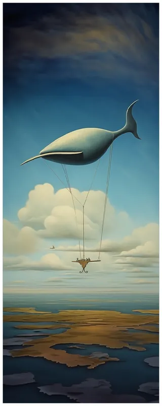 Glasbild Himmlische Segelfahrt 70 x 100 cm Markenware