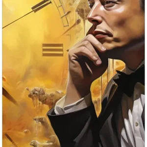Türtapete Zeitgedanken 93 x 205 cm Angebot