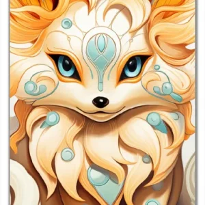 Solange Der Vorrat Reicht Selbstklebende Türtapete Geheimnisvoller Fuchs selbstklebende Folie, 100 x 220 cm