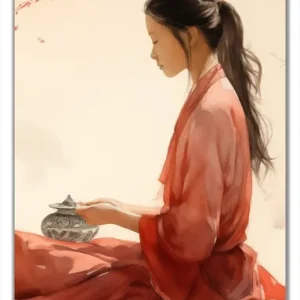 Sonderangebot Selbstklebende Türtapete Herbstliche Stille selbstklebende Folie, 93 x 205 cm