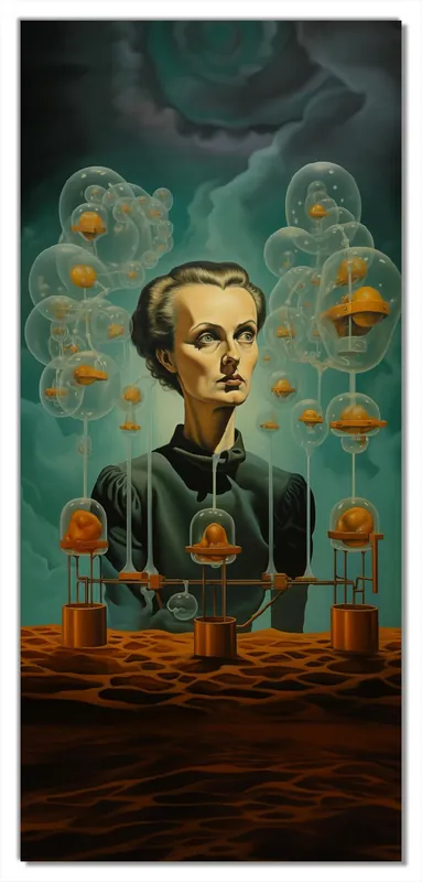 Highlight Selbstklebende Türtapete Gedankenexperiment selbstklebende Folie mit Schutzlaminat, 100 x 220 cm