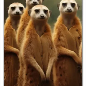 Selbstklebende Türtapete Safari-Clique selbstklebende Folie, 93 x 205 cm Bestseller