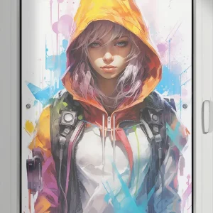 Lichtschutzbild Urban Warrior: Farbspritzer Neue Kollektion