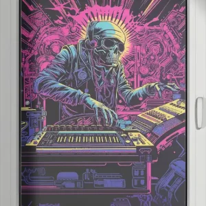 Billig Lichtschutzbild DJ der Unterwelt