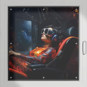 Lichtschutzbild Virtuelle Dimensionen Super-Preis