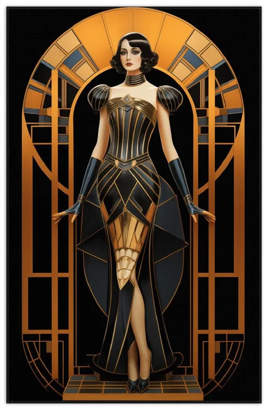 Abverkauf Teppich Goldene Ära Diva 90 x 140 cm