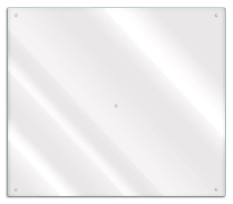 Meistverkauft Herdabdeckplatte aus Glas, transparent - durchsichtig 90 x 52 cm, 3-teilig
