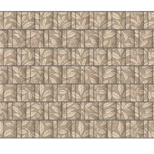Highlight Zaunsichtschutz Florales Muster Breite 250 cm x Höhe 140 cm