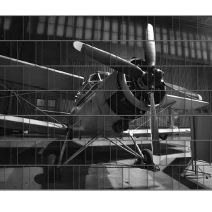 Angebot Zaunsichtschutz Klassiker der Luftfahrt Breite 200 cm x Höhe 140 cm