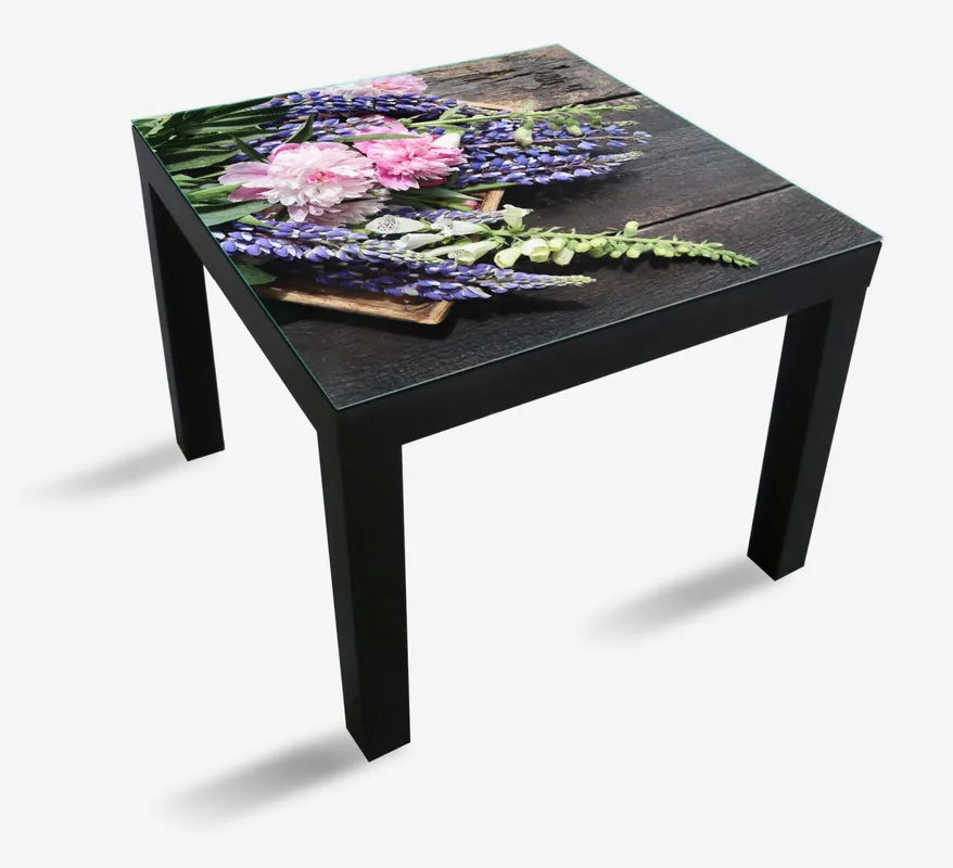 Glasunterlage Stillleben mit Frühlingsblumen 55 x 55 cm Super-Preis