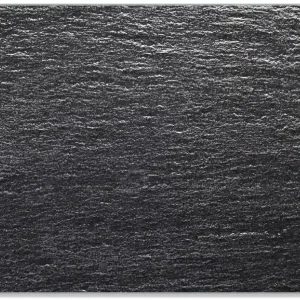 Bestpreis Glasunterlage Muster schwarz-weiße Steintafel Optik 30 x 40 cm