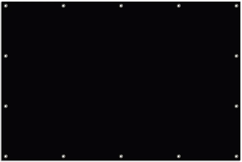 Mega-Angebot Gartenposter Schwarz 340 x 173 cm