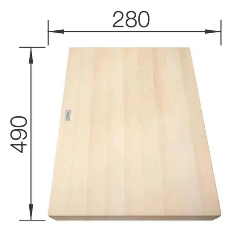 Super-Preis BLANCO Holzschneidbrett aus Ahorn zur COLLECTIS 6S