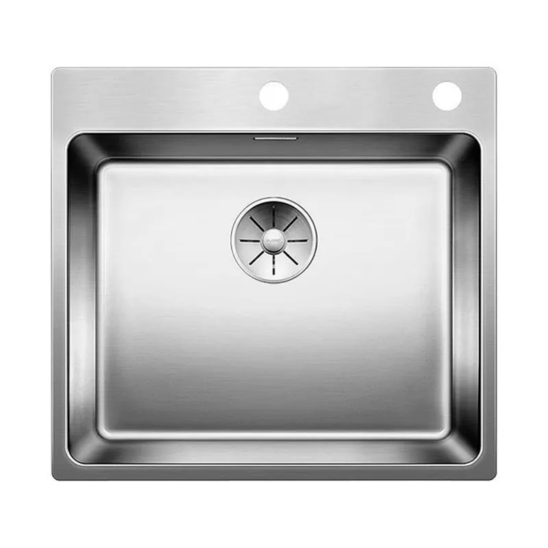 BLANCO Einbaubecken ANDANO 500-IF/A Edelstahl Seidenglanz mit InFino Ablaufsystem Preisknaller