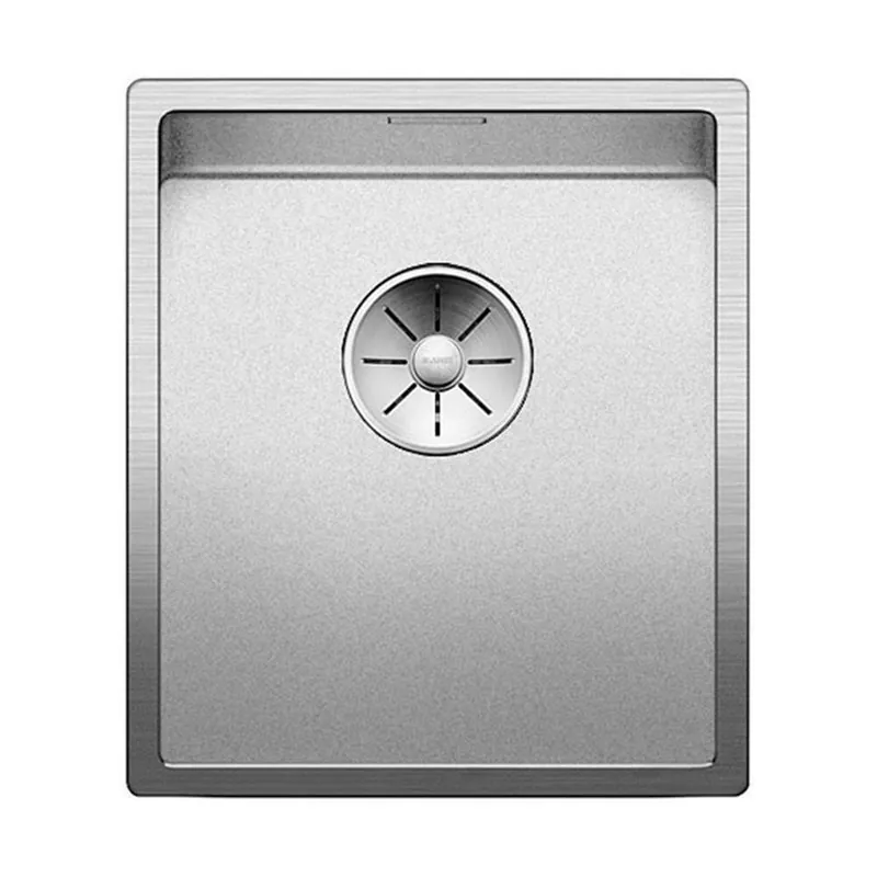 BLANCO Unterbaubecken CLARON 340-U Edelstahl Durinox InFino Highlight