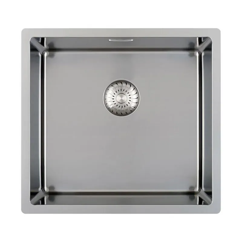 Expressversand Caressi Einbauspüle CAPPR10 CAPP40D37R10 44 x 41 cm Edelstahl