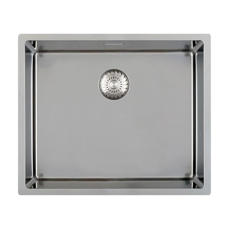 Aktuell Caressi Einbauspüle CAPPR10 CAPP45R10 49 x 44 cm Edelstahl