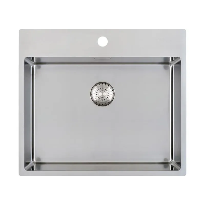 Meistverkauft Caressi Einbauspüle CAPPR10 CAPP55KR10 59 x 52 cm Edelstahl