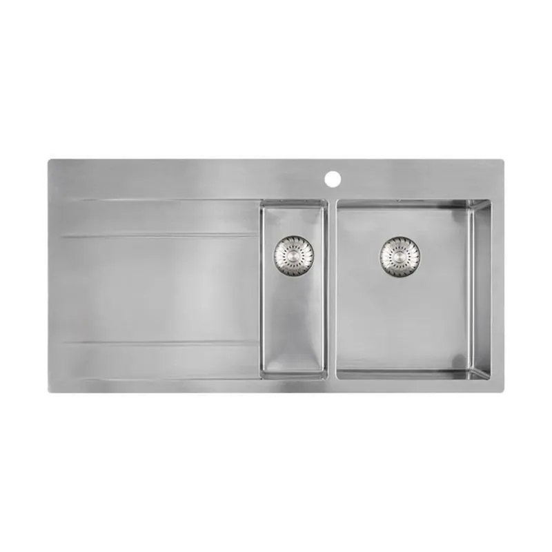 Saisonangebot Caressi Einbauspüle CAPP1534ABR / CAPP3415ABL 101 x 52 cm Edelstahl