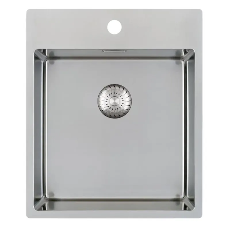Kostenloser Rückversand Caressi Einbauspüle Basic Line CABLPP40KR10 44 x 52 cm Edelstahl