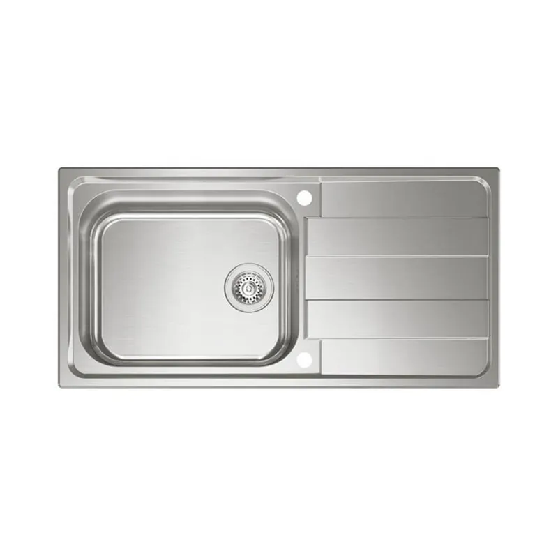 Naber Einbauspülen-Set Riva 3 Edelstahl mit Küchenarmatur Drive 1 Chrom Hochdruck Angebot