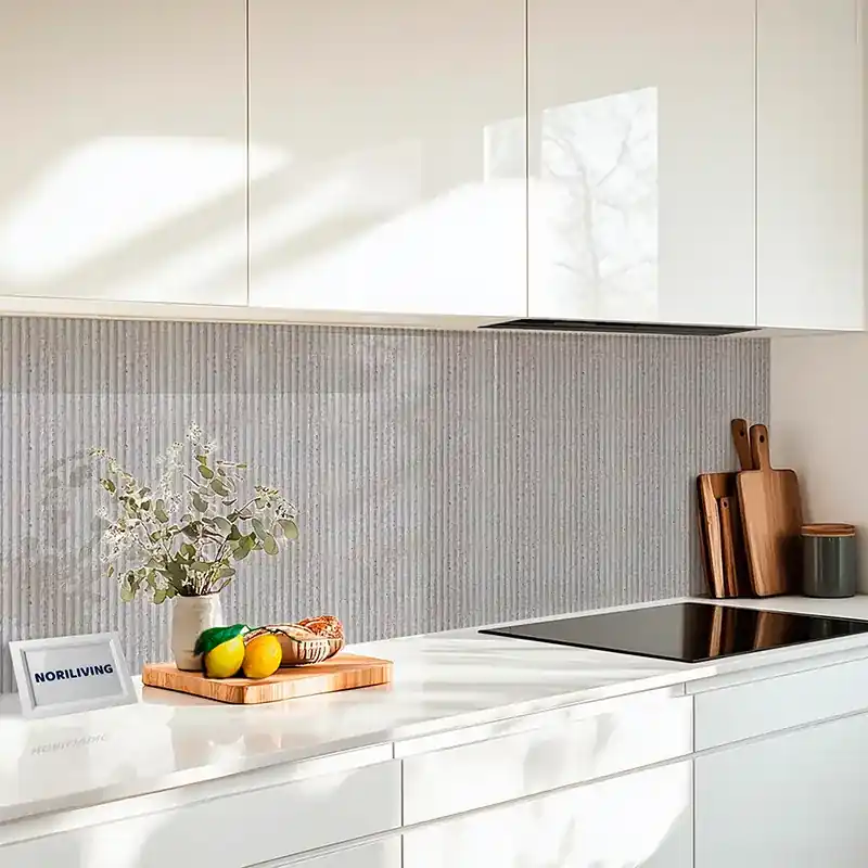 Neu Im Sortiment Küchenrückwand Acrylglas Betonoptik im Streifendesign 248