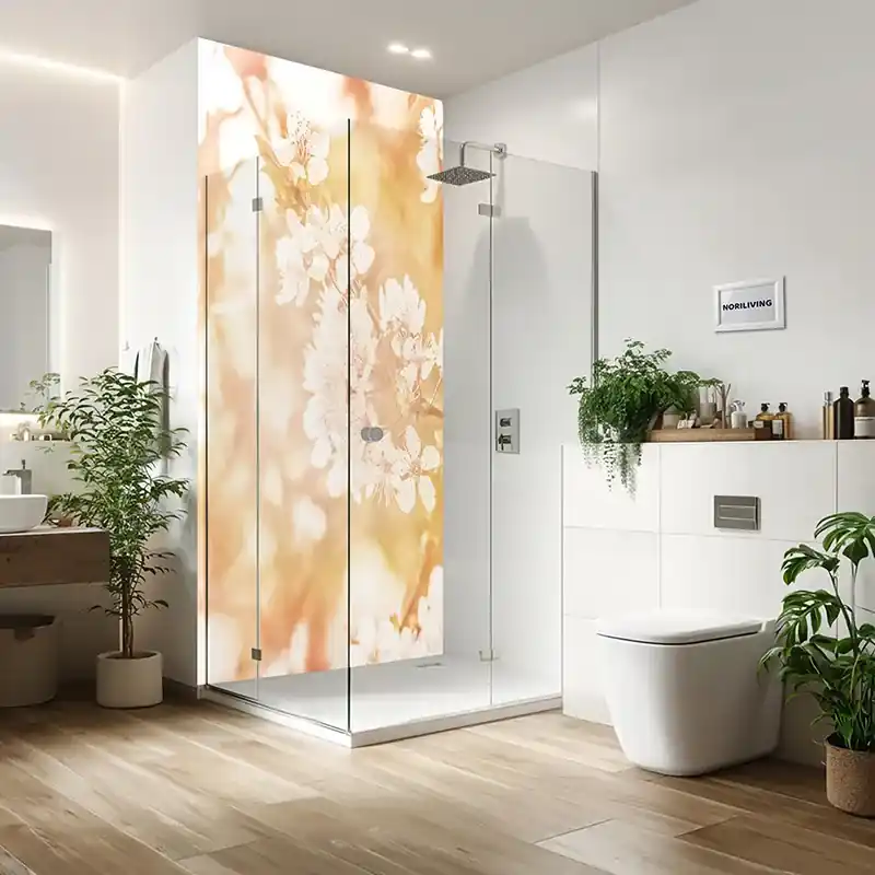 Duschrückwand Einzel | Alu Blüte des Apfelbaums 627 Jetzt Kaufen