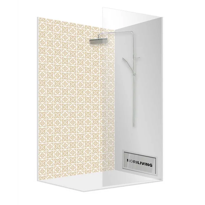 Duschrückwand Alu Fliesenoptik 559_1 | 100x100 | Variante 00 - Standard Neue Ware