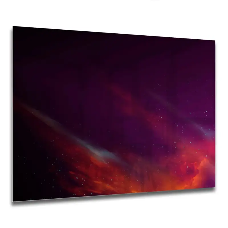 Küchenrückwände Roter Weltraumhintergrund 60x40 Neue Ware